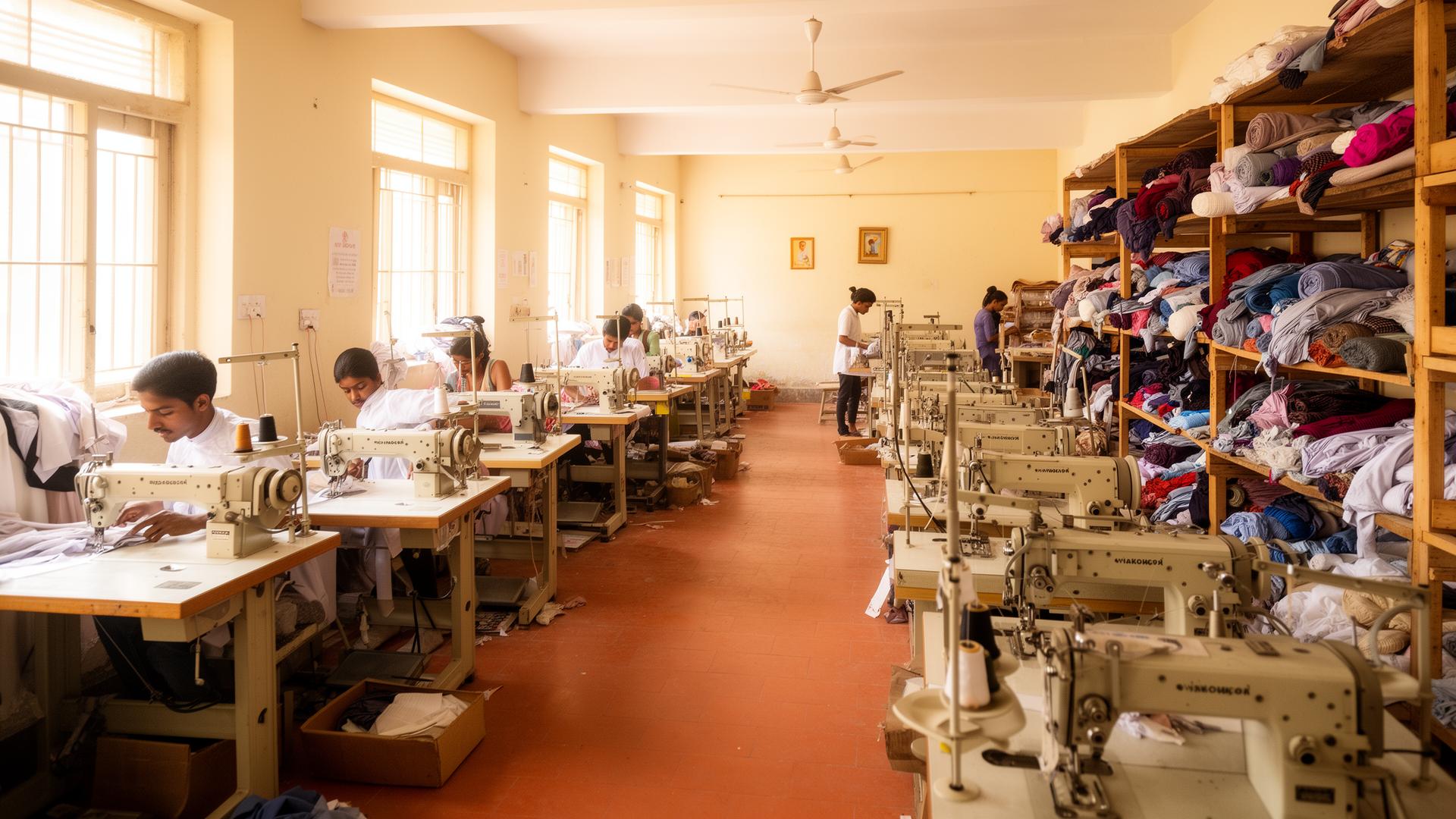 Tamarā production floor in New Delhi